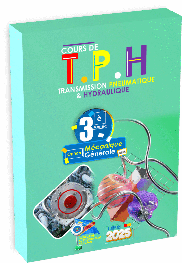 Découvrez le manuel « T.P.H – 3ème Mécanique Générale », édition 2025, pensé pour accompagner la rentrée scolaire 2025 en RDC. Conforme au programme EPST et au programme national, cet ouvrage de 240 pages propose des exercices pratiques, des quiz interactifs et de multiples images pédagogiques, offrant un support idéal pour l’enseignement technique à l’atelier