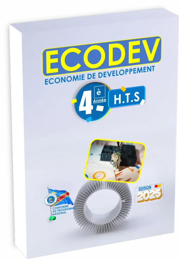 Plongez au cœur de l’économie contemporaine et du développement social avec le manuel officiel « Économie de développement » destiné à la 4e année techniques sociales, édition 2025. Suivant fidèlement le programme EPST et parfaitement aligné sur les objectifs éducatifs de la rentrée scolaire 2025, cet ouvrage favorise une compréhension approfondie des enjeux économiques spécifiques à la RDC.