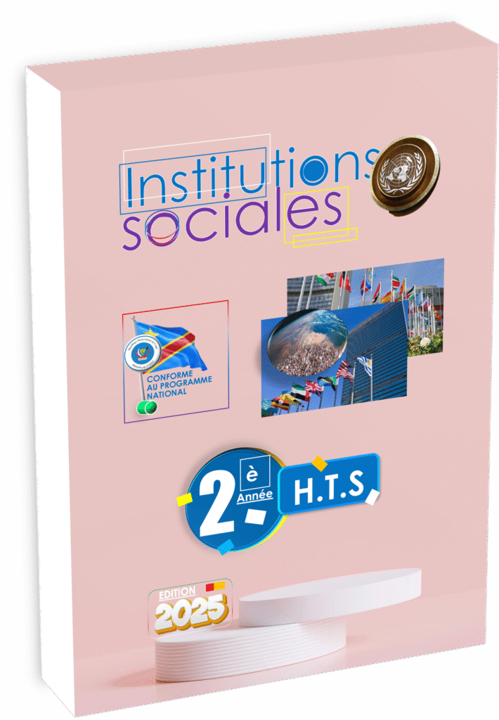 Initiez les élèves à l’analyse des institutions sociales avec le manuel officiel conçu pour la 2e année techniques sociales, édition 2025. Conforme au programme EPST, ce guide structuré aborde l’ensemble des institutions sociales essentielles à la vie collective en RDC, intégrant des études de cas locales, des schémas et des exercices pratiques. Idéal pour la rentrée scolaire 2025, il favorise la compréhension des structures sociales et le développement des compétences citoyennes.