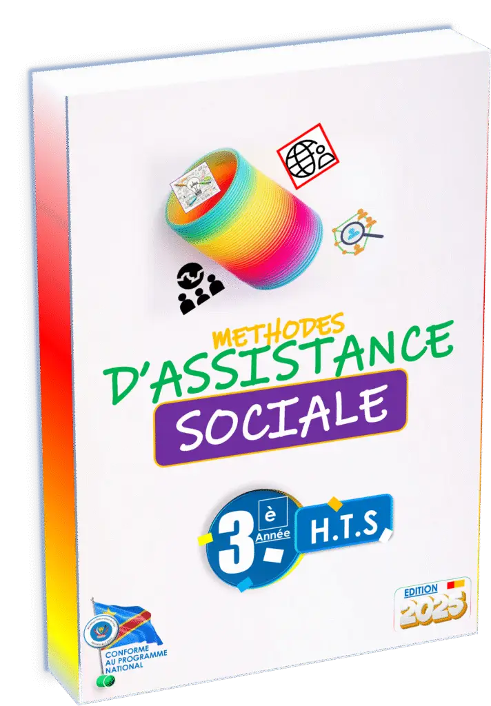Approfondissez votre maîtrise des méthodes d’assistance sociale grâce au manuel officiel pour la 3e année techniques sociales, édition 2025. Ce guide, 100% conforme au programme EPST et ajusté pour la rentrée scolaire 2025, initie les élèves aux fondements du travail social appliqué au contexte congolais.