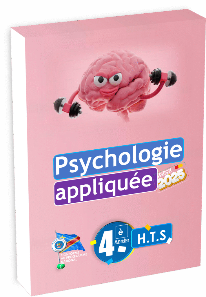 Découvrez le manuel de psychologie appliquée pour la 4ème année Techniques Sociales, édition 2025, conforme au programme EPST. Idéal pour la rentrée scolaire 2025, ce manuel aborde tous les fondamentaux requis pour la formation des futurs techniciens sociaux en RDC. Parcourez des chapitres dédiés aux concepts clés de la psychologie sociale, à l’influence des groupes, à l’empathie, à l’altruisme, ainsi qu’aux méthodes de service social et au développement des aptitudes interpersonnelles. Ce livre répond strictement aux normes éducatives nationales et favorise la réussite aux examens d’État, tout en intégrant les enjeux actuels du secteur éducatif congolais