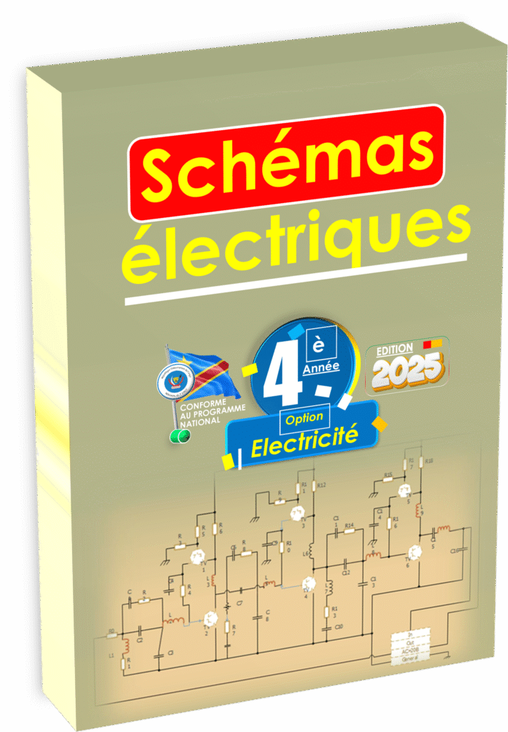 Découvrez le manuel "Schémas électriques – Édition 2025", indispensable pour maîtriser la lecture, la réalisation et l’interprétation des circuits électriques dans le contexte éducatif de la RDC. Conforme au programme EPST et idéal pour la rentrée scolaire 2025, ce guide intègre des exercices pratiques, des quiz interactifs, des images didactiques et des schémas originaux pour accompagner efficacement enseignants et élèves.