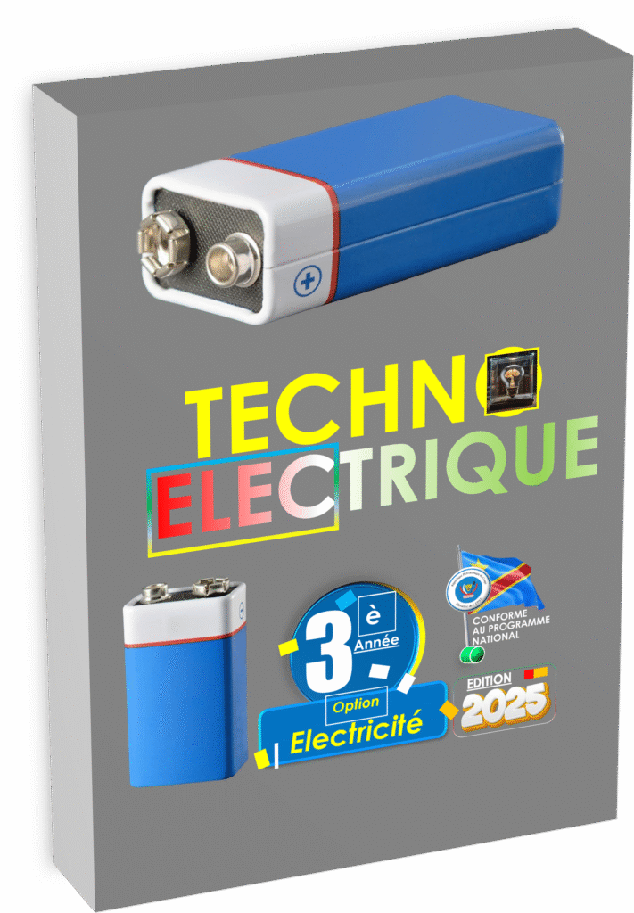 Découvrez le manuel de techno électrique destiné aux élèves de troisième année de la filière électricité, parfaitement aligné avec le programme EPST en République démocratique du Congo. Référencé pour la rentrée scolaire 2025, ce guide pédagogique accompagne l’élève dans la compréhension progressive des équipements et installations électriques, essentiels pour une carrière technique réussie.