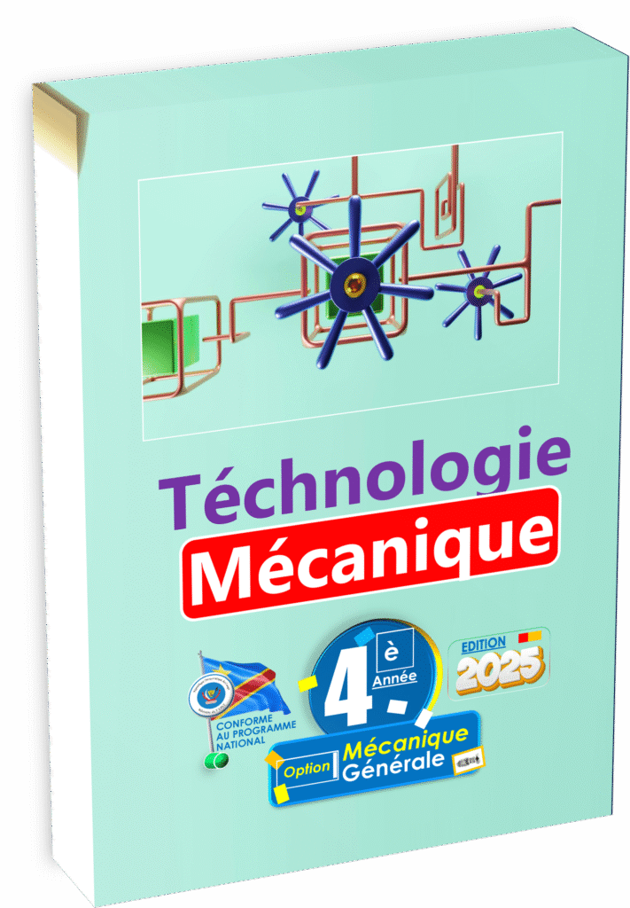Plongez dans le manuel "Techno-Mécanique – 4ème Mécanique Générale", édition 2025, conçu pour répondre parfaitement aux exigences du programme EPST et accompagner la réussite des élèves du cycle technique lors de la rentrée scolaire 2025 en RDC. Ce guide de référence s’appuie sur les nouvelles orientations pédagogiques pour former des techniciens qualifiés, aptes à relever les défis du contexte industriel congolais.