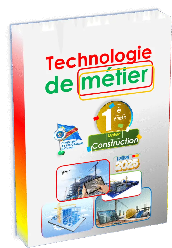 Manuel « Technologie de Métier – 1ère année Construction », édition 2025 : la référence pédagogique alignée sur le programme EPST, idéale pour réussir la rentrée scolaire 2025 en génie civil, avec exercices adaptés et version audio.