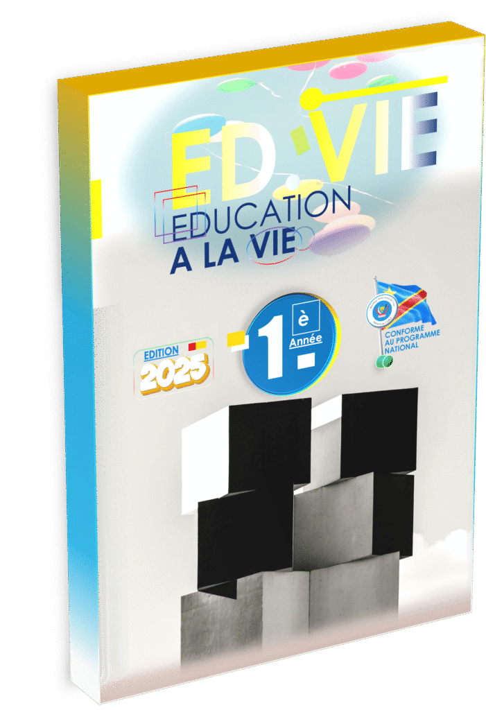 Préparez la rentrée scolaire 2025 avec le manuel Éducation à la Vie – 1ère année, conforme au programme EPST. Cette édition 2025 propose des contenus enrichis et des exercices ciblés pour accompagner efficacement les élèves et enseignants du secondaire en RDC. Ce manuel développe les compétences de vie essentielles : connaissance de soi, citoyenneté, respect de la diversité, valeurs sociales et réflexion sur les droits et devoirs du citoyen – répondant ainsi parfaitement aux attentes du nouveau curriculum congolais