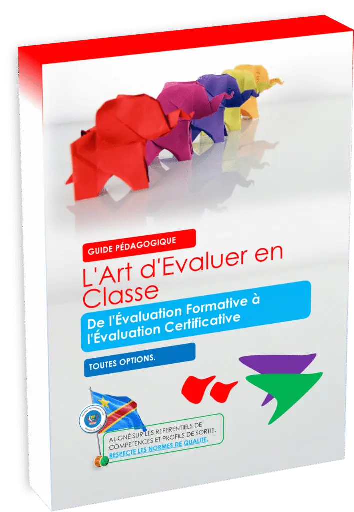 Découvrez le Guide pédagogique – L’art d’évaluer en classe, une ressource incontournable pour les enseignants en RDC, alignée sur l’édition 2025 et parfaitement conforme au programme EPST. Ce guide novateur présente des stratégies concrètes pour développer des pratiques d’évaluation efficaces et inclusives, essentielles à la réussite scolaire dans le contexte congolais.