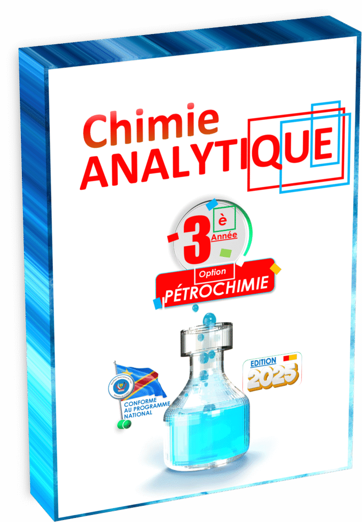 Manuel de Chimie Analytique 3ᵉ année, spécialité Pétrochimie, édition 2025. Conforme au programme EPST, enrichi d’exercices, quiz et illustrations adaptés pour la rentrée scolaire 2025 et la préparation efficace aux Items EXETAt