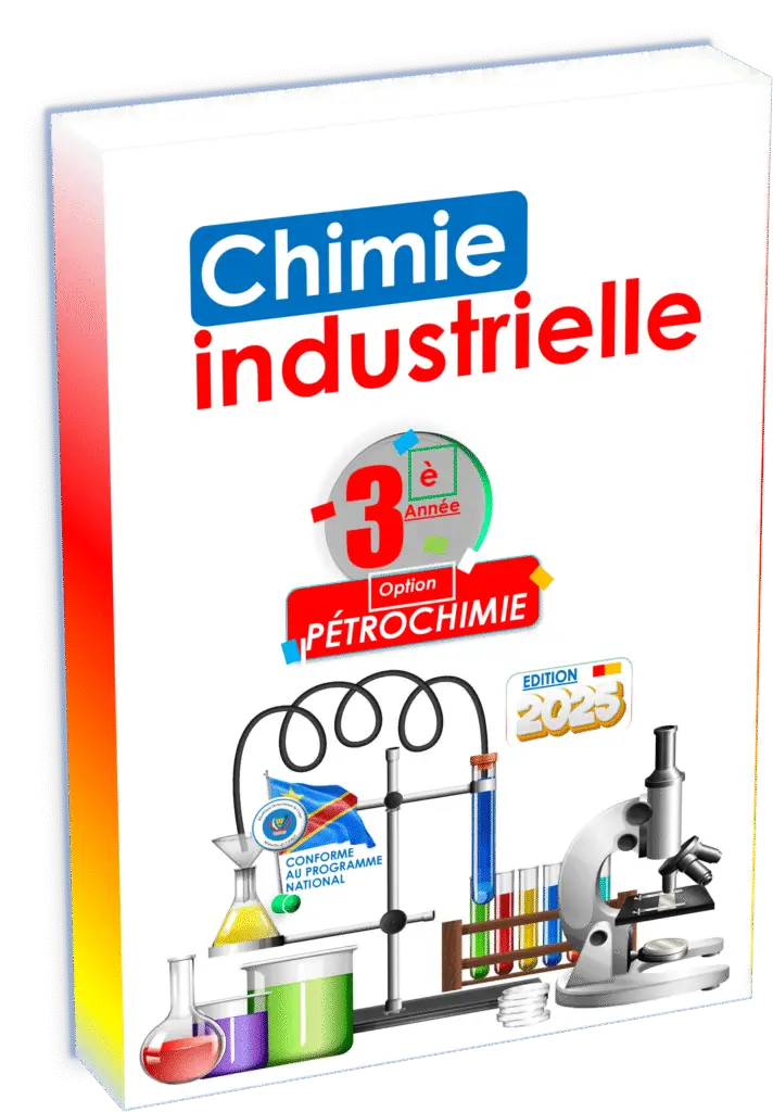 Manuel de Chimie Industrielle 3ᵉ année, spécialité Pétrochimie, édition 2025. Conforme au programme EPST et Items EXETAt pour la rentrée scolaire 2025.