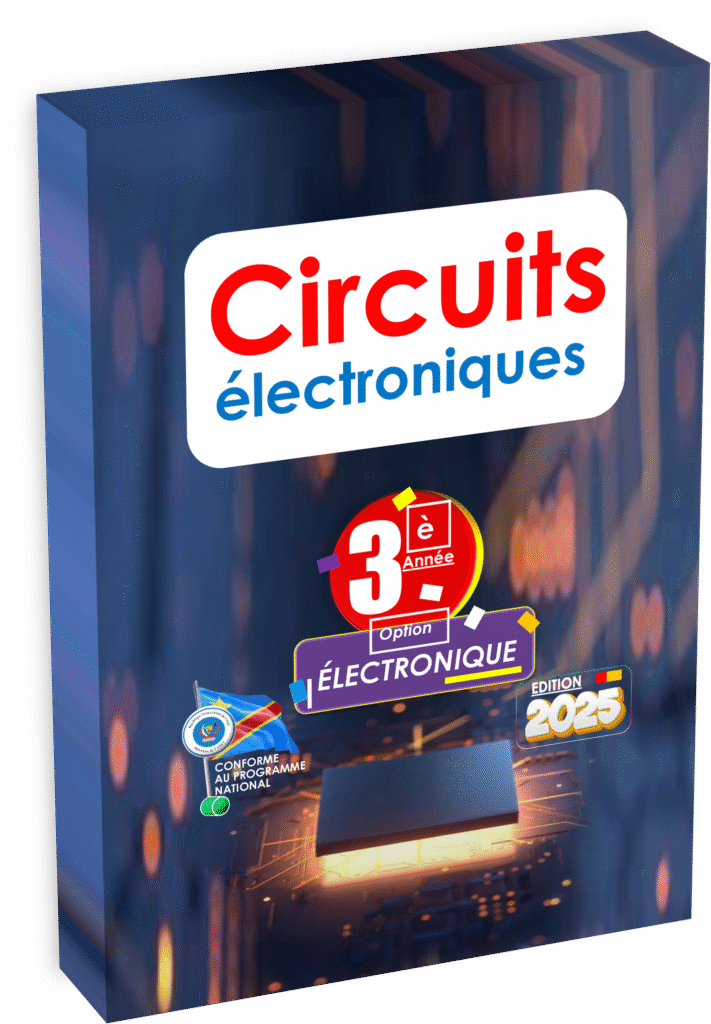 Accédez au manuel scolaire « Circuit Électronique 3ᵉ année Électronique », entièrement conforme au programme officiel EPST pour la rentrée scolaire 2025 en RDC. Ce manuel est conçu pour préparer efficacement les élèves aux Items EXETAT, en leur offrant une compréhension approfondie des composants, schémas et principes qui régissent les circuits électroniques dans un contexte pédagogique adapté aux réalités congolaises.