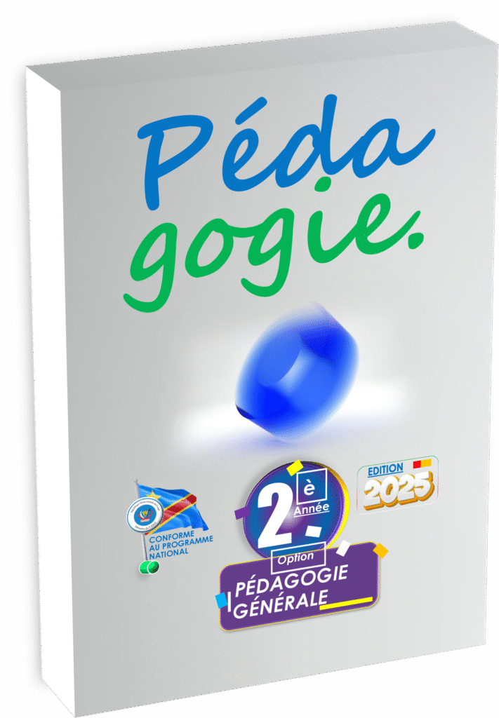 Découvrez le « Cours de Pédagogie 2ᵉ Pédagogie Générale » édition 2025, un manuel conçu pour les élèves et enseignants des humanités pédagogiques en RDC, conforme au programme EPST et axé sur la préparation optimale aux Items EXETAT.
