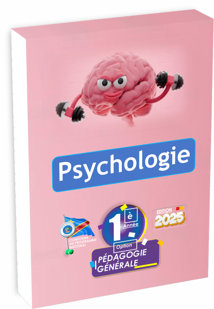 Le manuel « Psychologie – 1ʳᵉ année Pédagogie Générale », édition 2025, est un outil d’apprentissage essentiel pour initier les élèves du cycle pédagogique aux fondements de la psychologie éducative. Conçu conformément au programme national de l’EPST, il permet de structurer les bases scientifiques et humaines nécessaires à toute démarche éducative en République Démocratique du Congo. Il accompagne efficacement les apprenants dès la rentrée scolaire 2025 et les prépare progressivement aux Items EXETAT à venir.