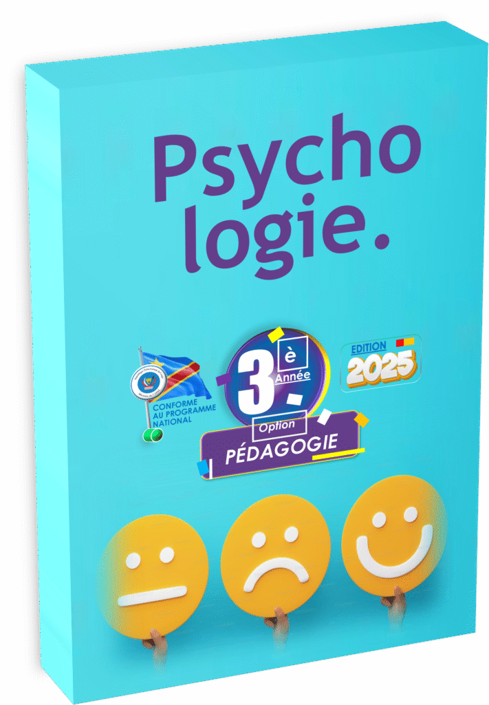 Le manuel de Psychologie pour la 3e année en Pédagogie Générale, édition 2025, est un outil incontournable pour les élèves préparant la rentrée scolaire 2025 en RDC. Conçu selon le programme national EPST, il développe des compétences en compréhension du comportement humain, en lien avec la fonction éducative de l’enseignant. Idéal pour l’assimilation des notions clés avant les évaluations et les Items EXETAT à venir.