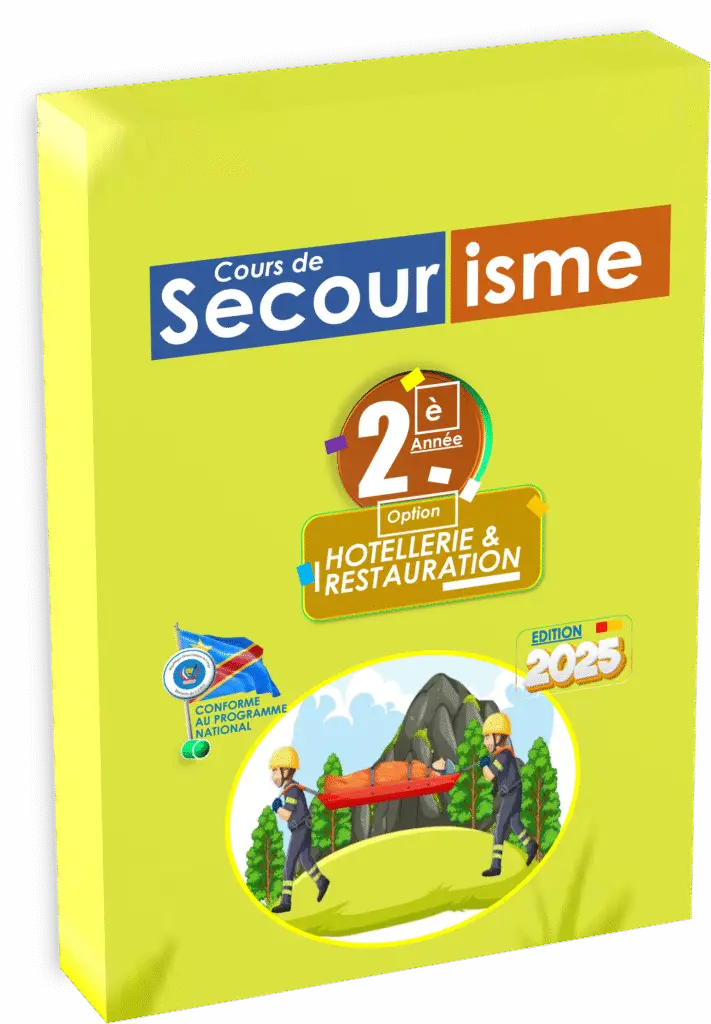 Préparez efficacement vos élèves aux gestes qui sauvent avec le manuel “Secourisme – 2ᵉ année Hôtellerie et Restauration”, un outil pédagogique conforme au programme EPST. Destiné aux apprenants du deuxième cycle technique, ce manuel édition 2025 est pensé pour la rentrée scolaire 2025 et intègre des Items EXETAT essentiels à leur formation technique et citoyenne.