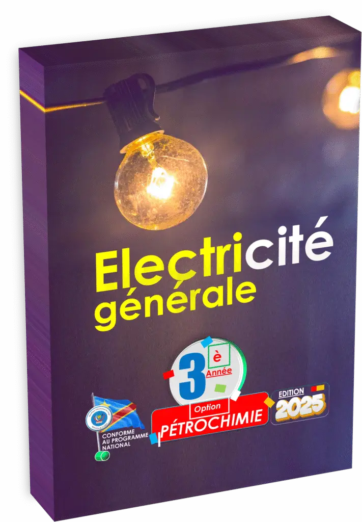 Découvrez Électricité Générale, manuel de 240 pages conforme au programme EPST pour la 3ᵉ année Pétrochimie. Édition 2025, indispensable pour la rentrée scolaire 2025 et les Items EXETAt.