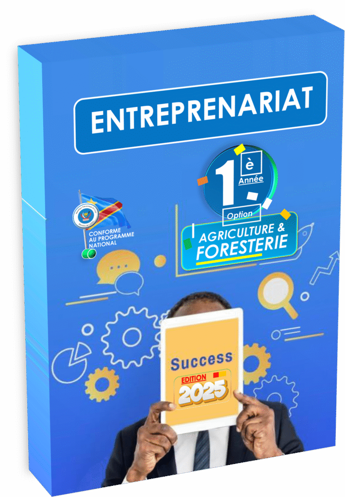 Initiez-vous à l’esprit d’entreprise agricole dès la 1ʳᵉ année grâce à ce manuel officiel, édition 2025, strictement conforme au programme EPST. Ce support pédagogique accompagne la rentrée scolaire 2025 et développe les bases essentielles de l’entrepreneuriat et de la gestion agricole pour un apprentissage adapté au contexte rural congolais.