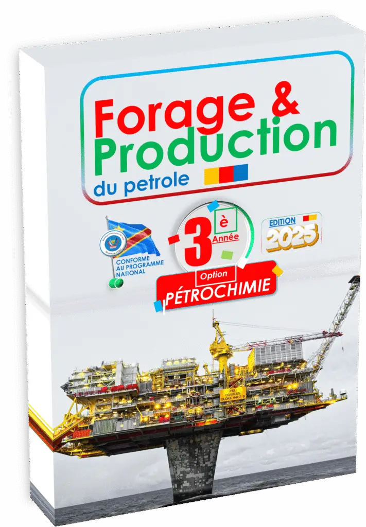 Découvrez Forage et Production du Pétrole, manuel de 280 pages conforme au programme EPST pour la 3ᵉ année Pétrochimie. Édition 2025, idéal pour la rentrée scolaire 2025 et les Items EXETAt.