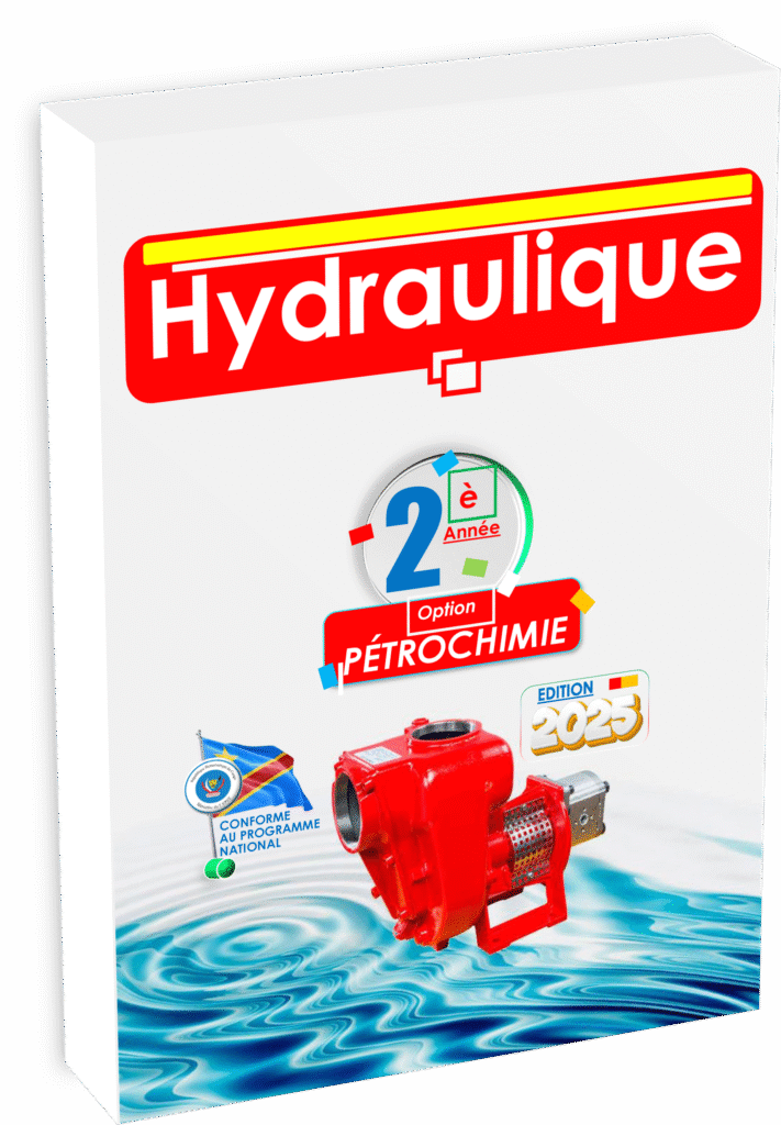 Manuel d’Hydraulique 2ᵉ année, option Pétrochimie, édition 2025. Conforme au programme EPST, conçu pour la rentrée scolaire 2025 et pour maîtriser les Items EXETAt.