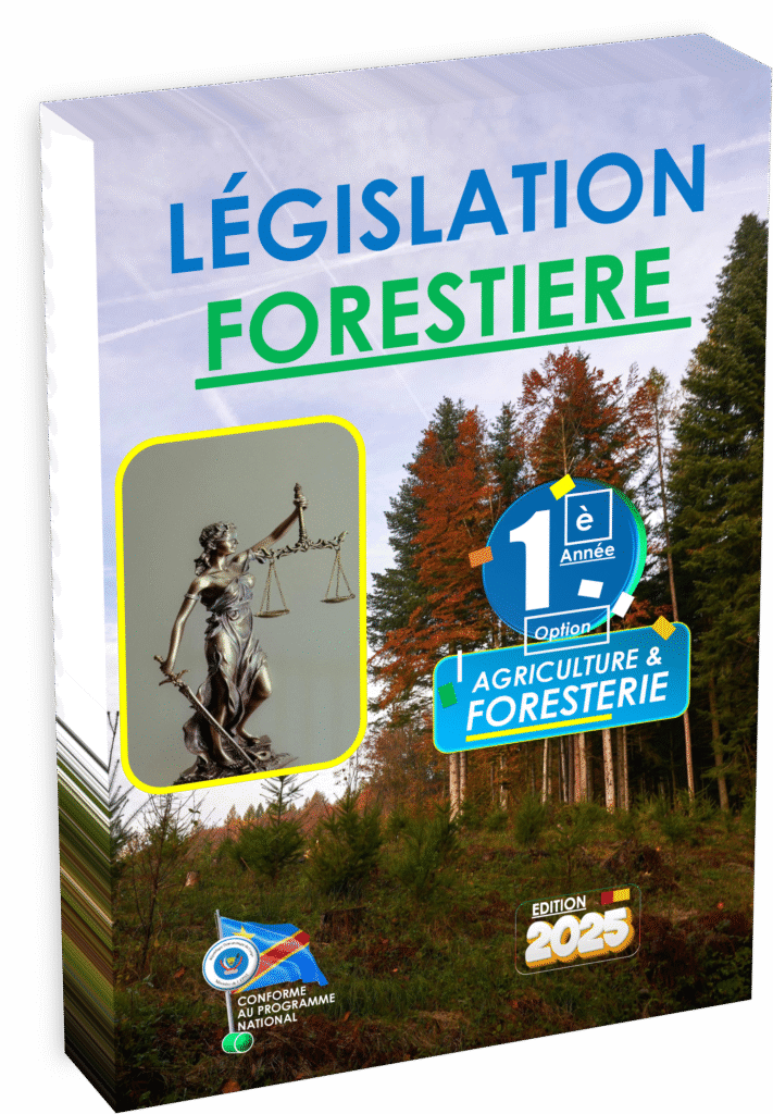 Initiez-vous à la législation forestière dès la 1ʳᵉ année agriculture et foresterie grâce au manuel officiel édition 2025, conforme au programme EPST. Ce support aborde les fondamentaux du droit forestier en RDC, essentiels pour la réussite à la rentrée scolaire 2025 et pour la gestion durable des ressources naturelles nationales.