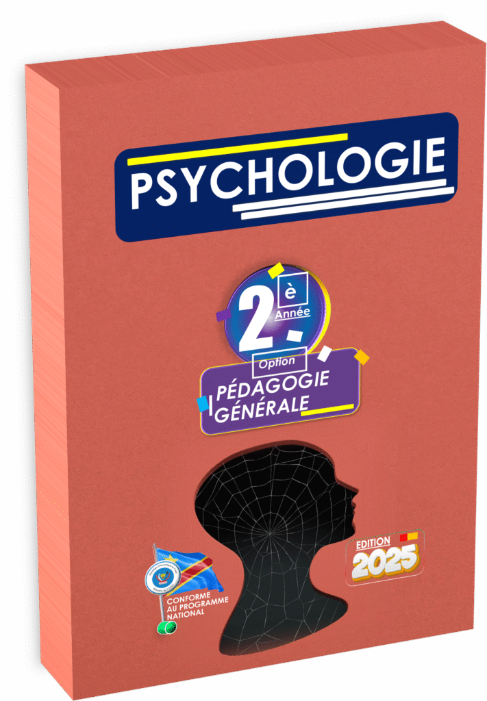 Découvrez le manuel « Psychologie 2ᵉ année Pédagogie Générale », conforme au programme EPST et enrichi pour la rentrée scolaire 2025. Idéal pour réussir les Items EXETAT, ce livre structure les bases de la psychologie éducative tout en développant des compétences essentielles pour les enseignants et apprenants en RDC