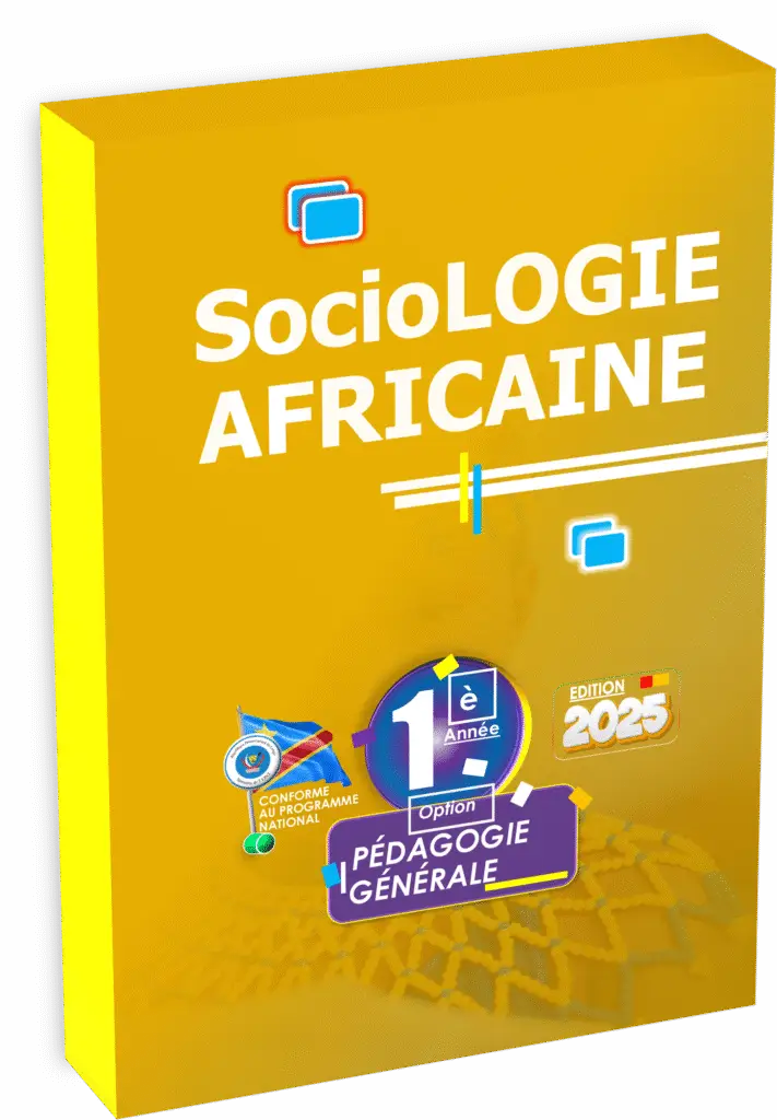 Le manuel « Sociologie Africaine – 1ʳᵉ année Pédagogie Générale », édition 2025, initie les élèves des humanités pédagogiques de la RDC à la compréhension des dynamiques sociales africaines dans une approche éducative contextualisée. Conçu selon les normes du programme EPST, il prépare efficacement les apprenants à la rentrée scolaire 2025 et inscrit les bases pour la réussite aux futurs Items EXETAT.