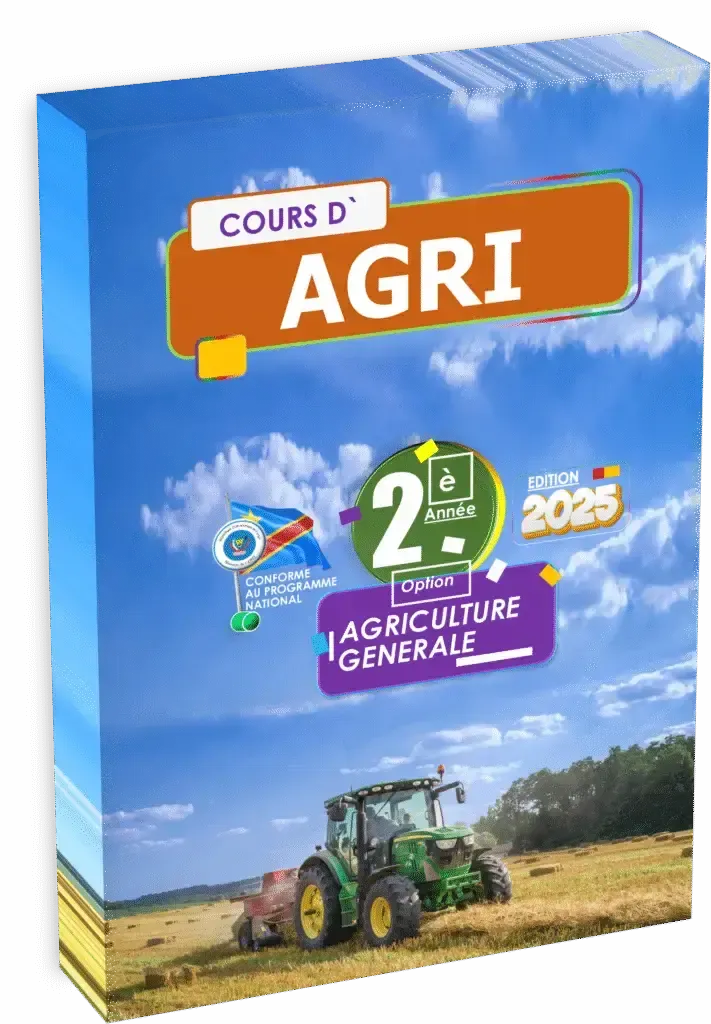 Couverture du manuel d'Agriculture Générale pour la 2ème année, option agriculture générale.