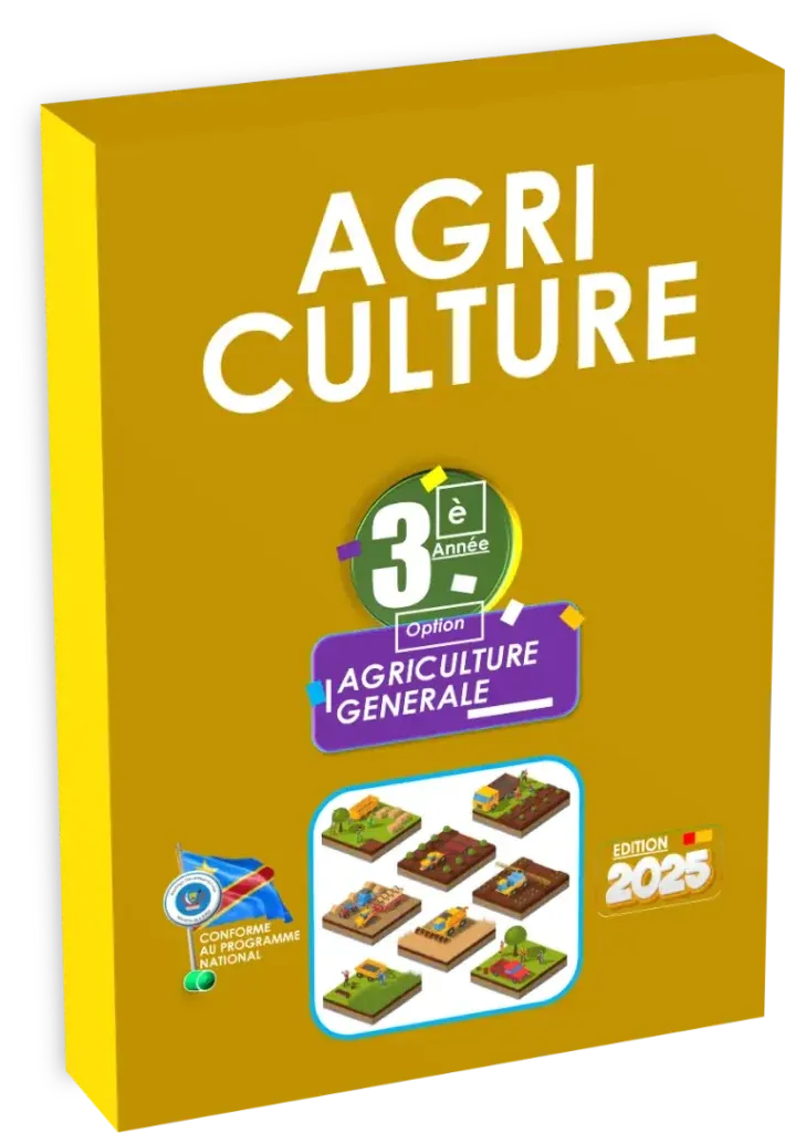 Couverture du manuel d'Agrostologie pour la 3ème année, option Agriculture Générale, programme de la RDC.