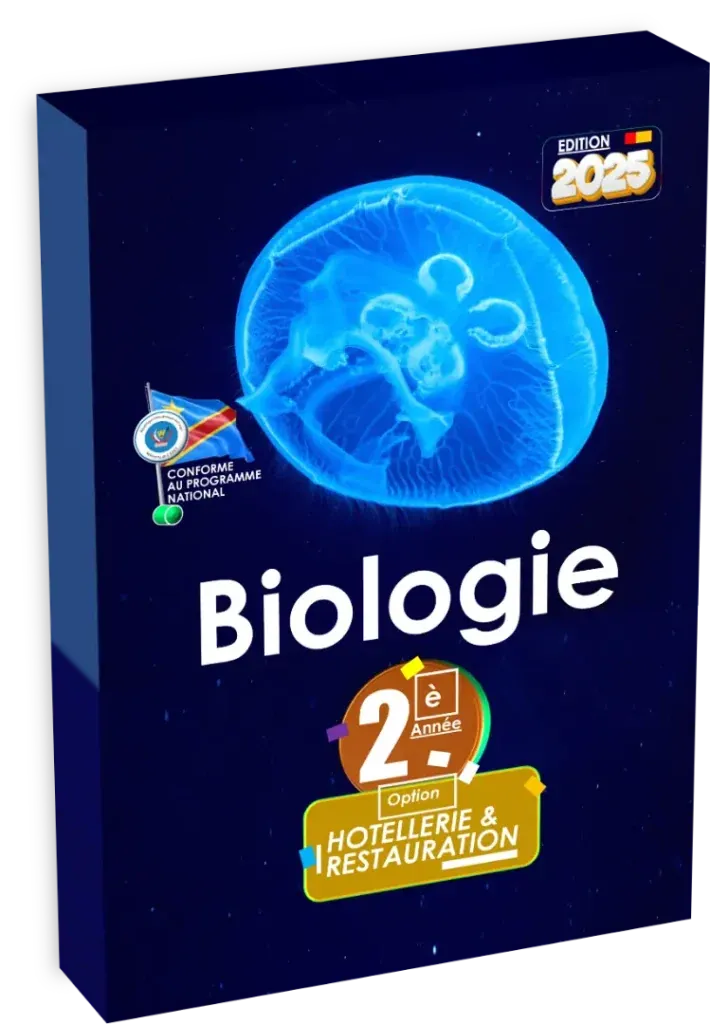 Couverture du manuel de Biologie 2ème année Hôtellerie et Restauration