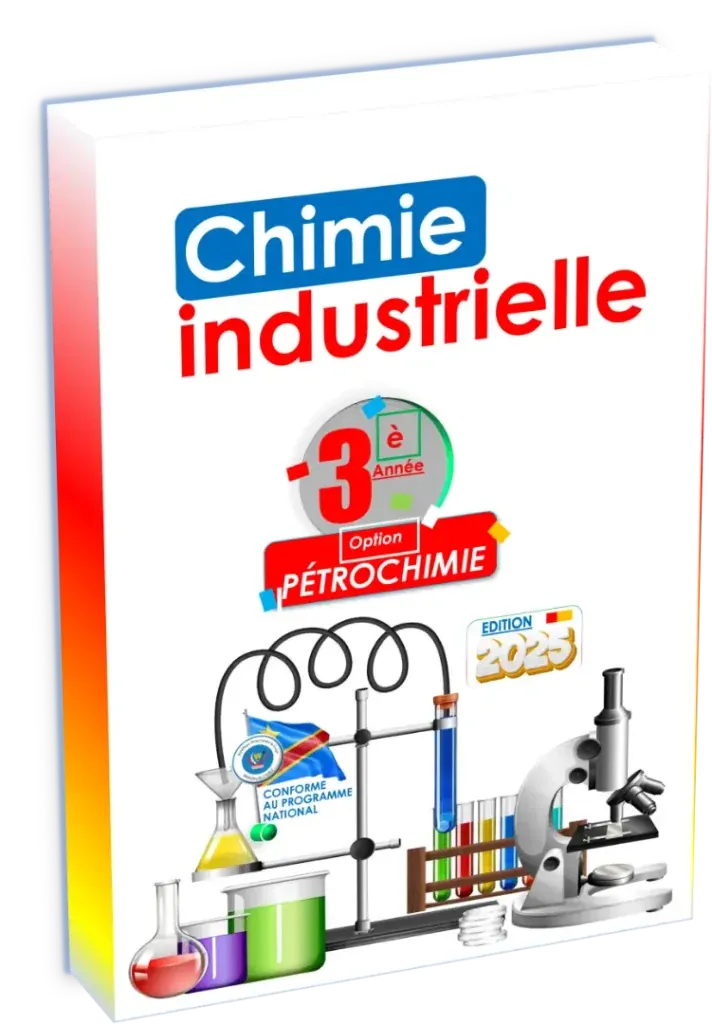 Couverture du manuel de Chimie Industrielle, 3ème année option Pétrochimie.