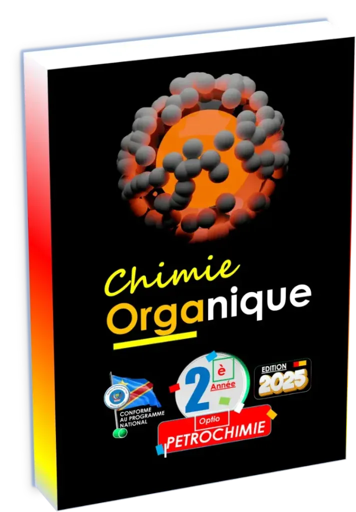 Couverture du manuel de Chimie Organique pour la 2ème année en option Pétrochimie, édition 2025.