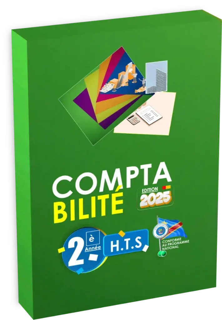 Couverture du manuel de Comptabilité 2ème année, option Techniques Sociales, édition 2025.