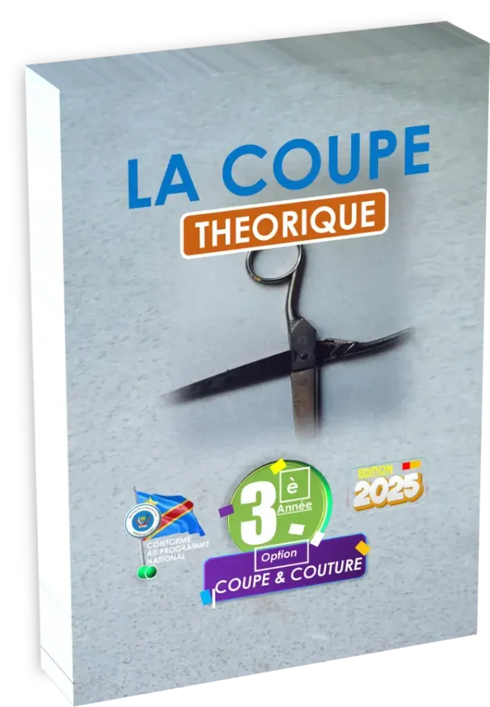 Couverture du manuel de Coupe Théorique pour la 3ème année de la section Coupe et Couture