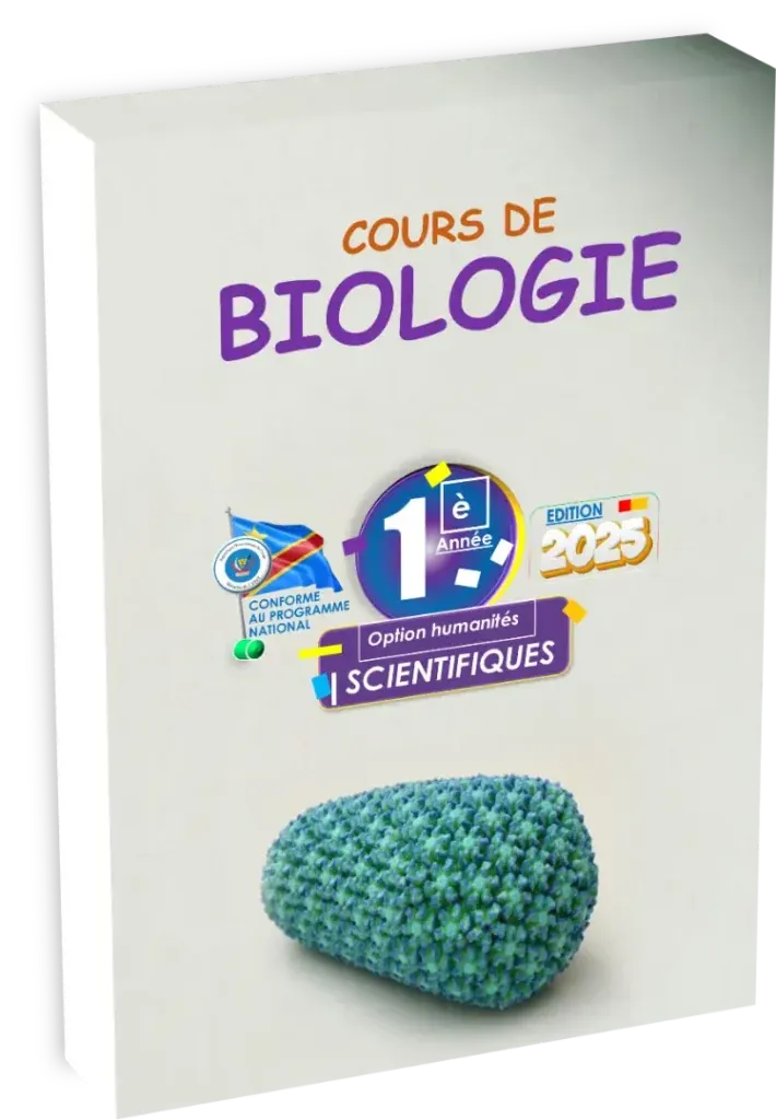 Couverture du manuel de Biologie Générale pour la 1ère année option scientifique en RDC