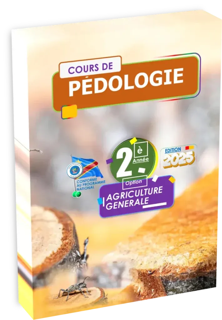Couverture du manuel de Pédologie pour la 2ème année d'Agriculture Générale.
