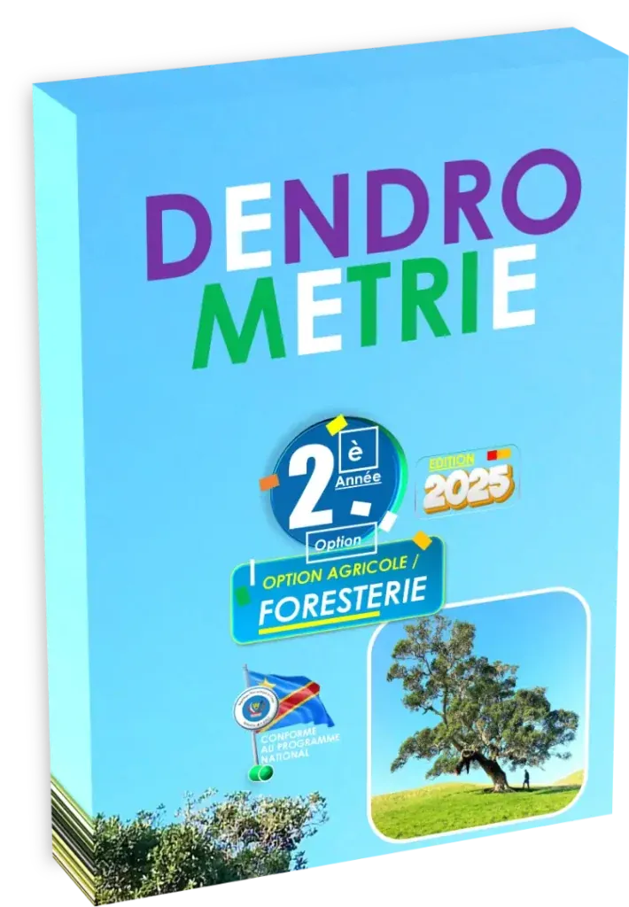 Couverture du manuel de Dendrométrie pour la 2ème année Agri-Foresterie