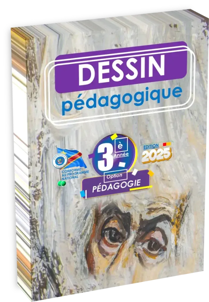 Couverture du manuel de Dessin Pédagogique pour la 3ème année Pédagogie Générale.
