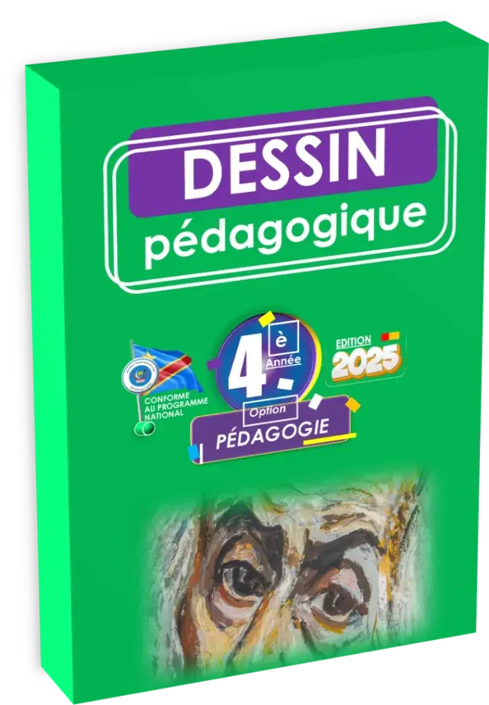 Couverture du manuel de Dessin Pédagogique pour la 4ème année de Pédagogie Générale.