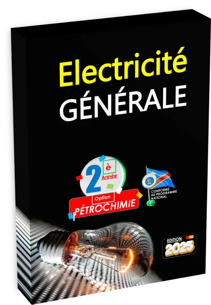 Couverture du manuel d'Électricité Générale 2ème année option Pétrochimie.
