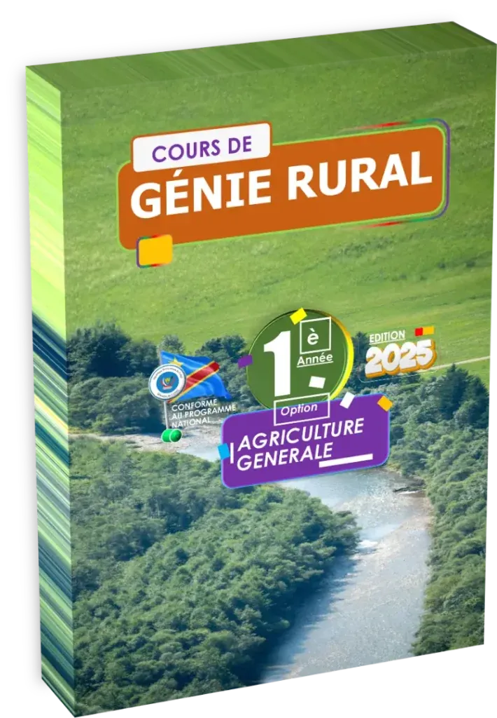 Couverture du manuel de Génie Rural 1ère année Agriculture Générale