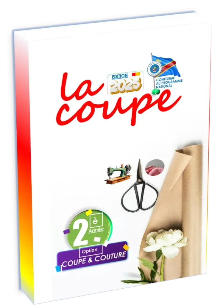 Couverture du manuel 'La Coupe' pour la 2ème année de la section Coupe et Couture.