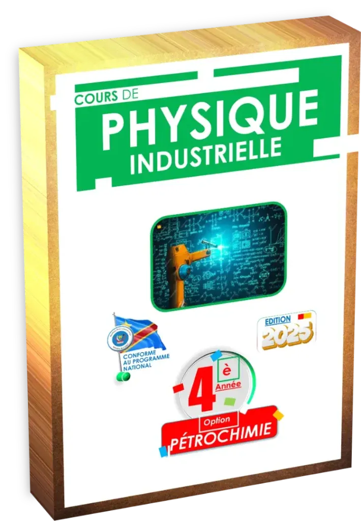 Couverture du manuel de Physique Industrielle 4ème Année option Pétrochimie, édition 2025