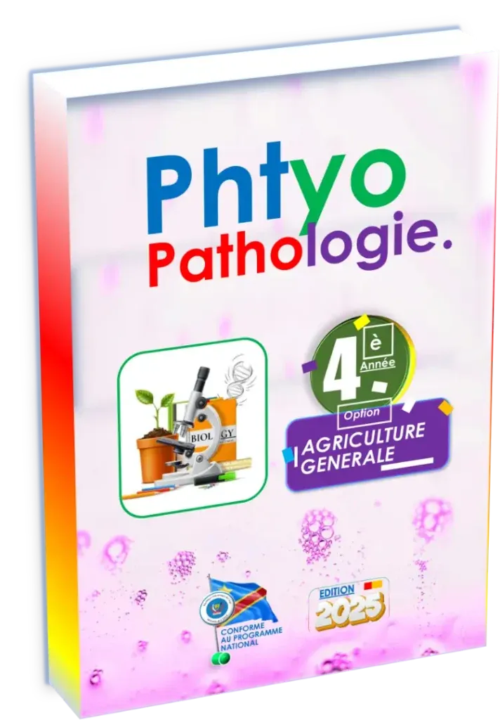 Couverture du manuel de Phytopathologie pour la 4ème année option Agriculture Générale.