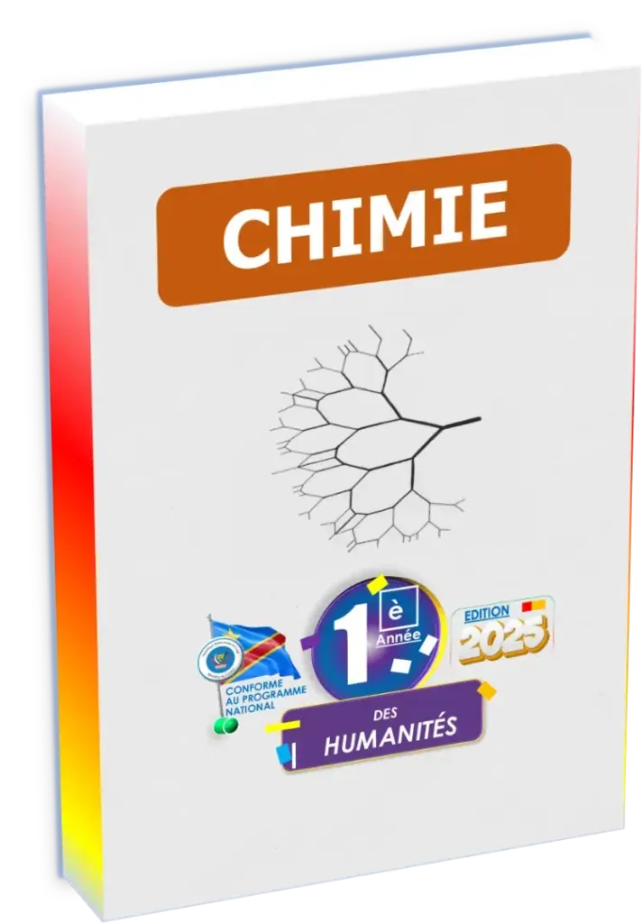 Couverture du manuel de Chimie pour la 1ère année des Humanités