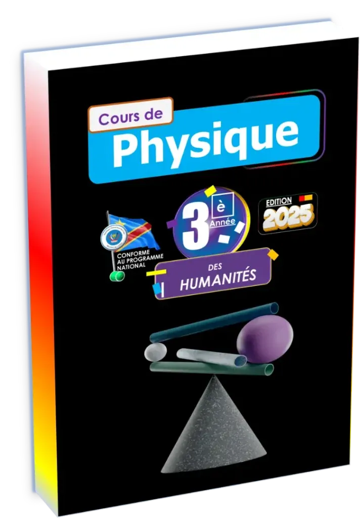 Couverture du manuel de Physique pour la 3ème année des Humanités