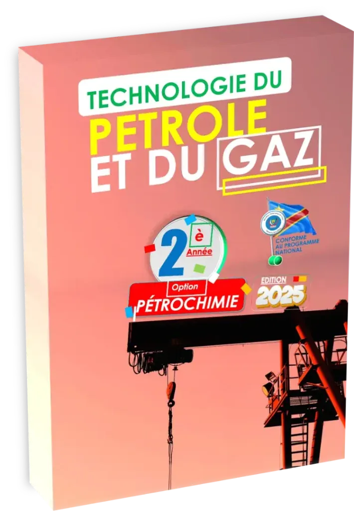 Couverture du manuel de Technologie du Pétrole et du Gaz, 2ème année Pétrochimie, édition 2025.