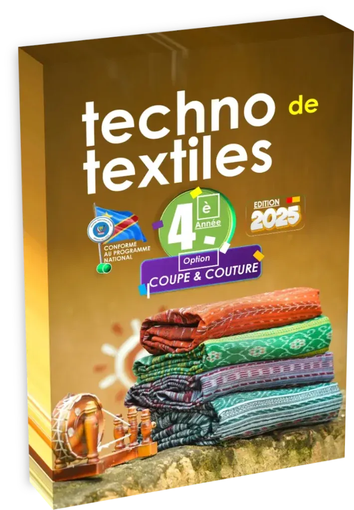 Couverture du manuel de Technologie des Textiles 4ème année Coupe et Couture