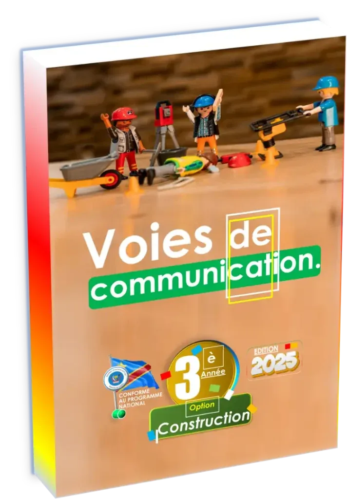 Couverture du manuel de Voies de Communication 3ème année Construction