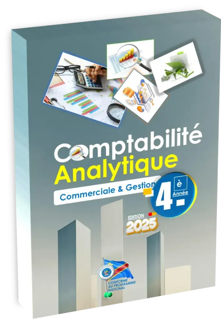 Couverture du manuel de Comptabilité Analytique pour la 4ème année Commerciale et Gestion