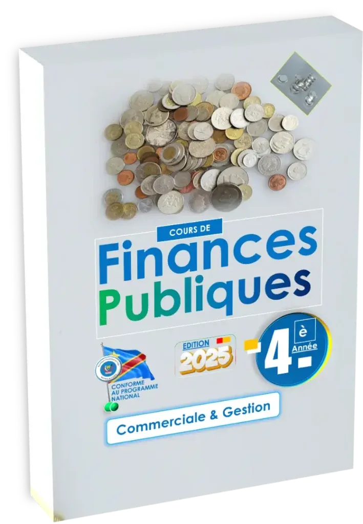 Couverture du manuel de Finances Publiques pour la 4ème année Commerciale et Gestion (CG).