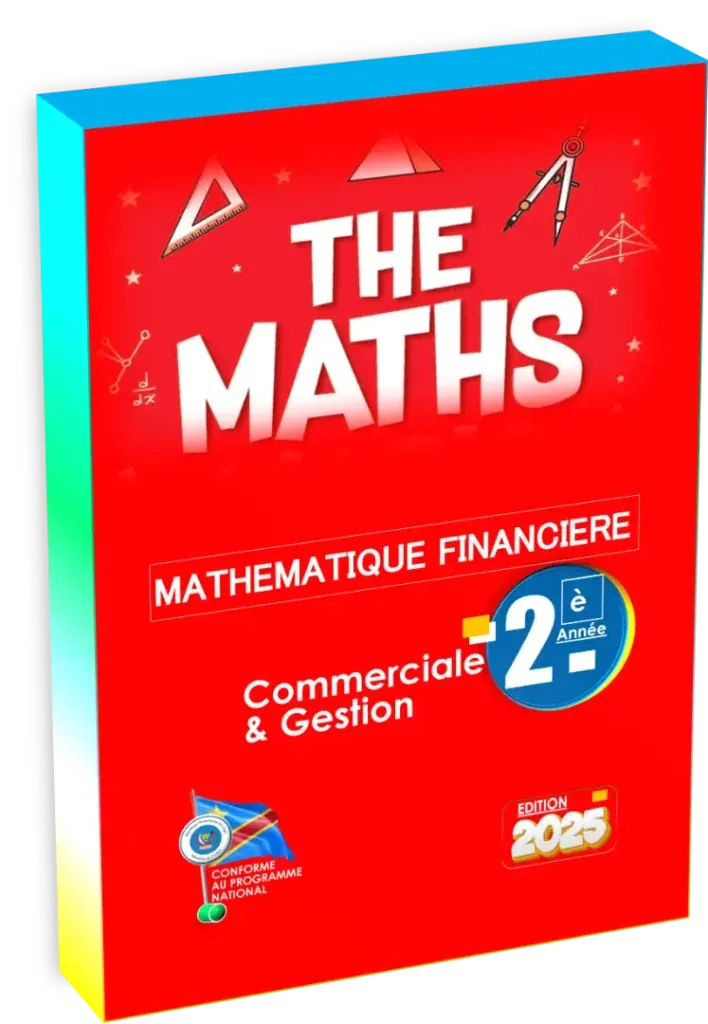 Couverture du manuel de Mathématiques Financières pour la 2ème année Commerciale et Gestion